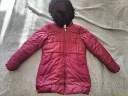 Зимняя удлиненная курточка пальто Matalan, р.152-158