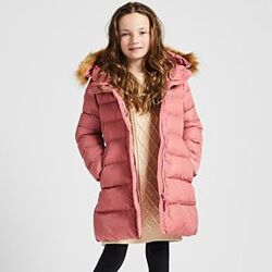 Пальто uniqlo girls warm padded coat розмір 11-12 років для дівчаток