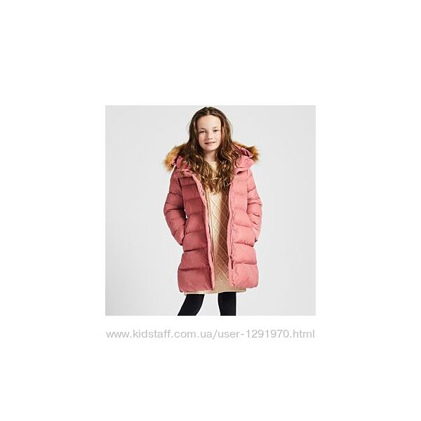 Пальто uniqlo girls warm padded coat розмір 11-12 років для дівчаток