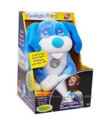 Мягкая игрушка со встроенным фонариком Flashlight friend - Puppy 