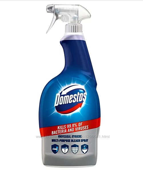 Domestos Universal Hygiene 750 ml, універсальний спрей для чищення