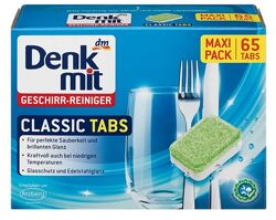 Denkmit Geschirr-Reiniger Classic  таблетки для посудомоечных машин, 65 шт