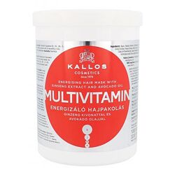 Маска для волосся з екстрактом женьшеню і маслом авокадо Kallos multivitami