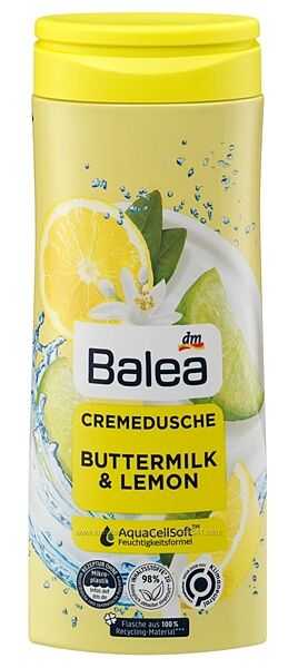 Гель для душу BALEA DuscheCremeButtermilk&Lemon
