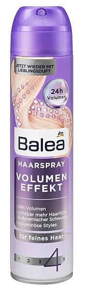 Лак для волосся Balea фіксація 4, 300мл балеа