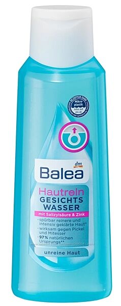 Balea Gesichtswasser Hautrein Anti-Pickel Очищуючий тонік для обличчя