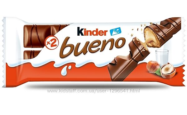 Шоколадний батончик Kinder Bueno 43 г