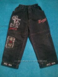 Джинси штани на хлопчика 4-5 років.