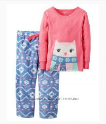 Пижама,  размер 4 Т,  для девочек,  пижамка,   Carter&acutes. 