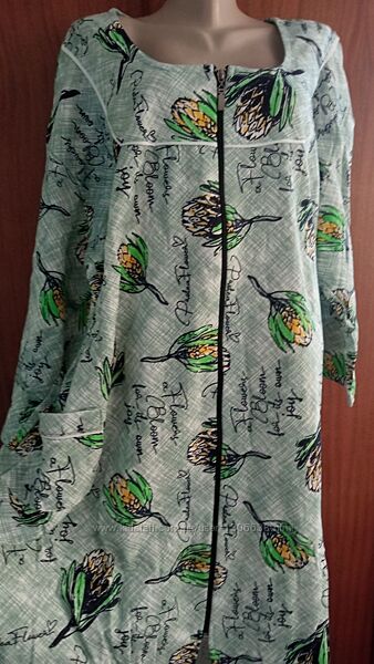 Халат байка батал р/р 68.70, трикотаж.