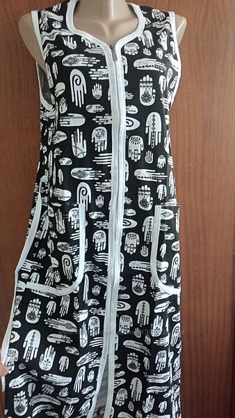 халаты женские р/р 44,46 хлопок.