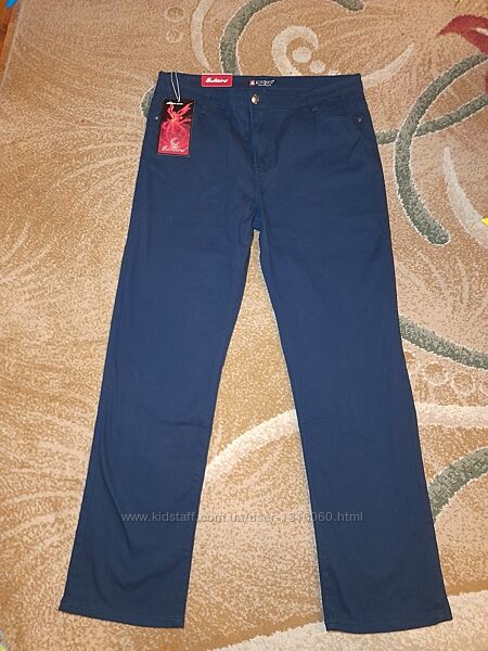 Жіночі джинси штани батал темно-сині sunbird 30, 31, 32, 37, 38