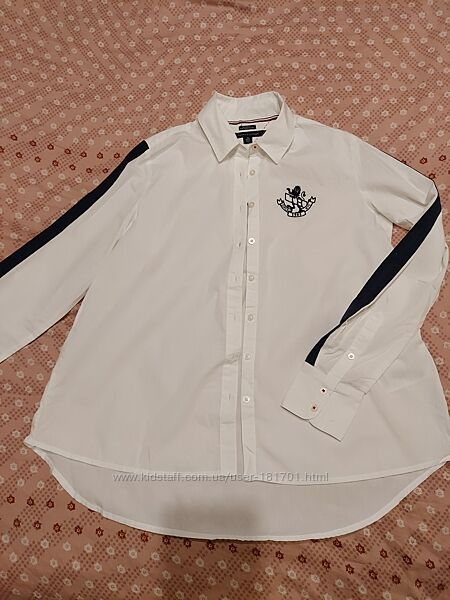 Рубашка tommy hilfiger хс оригинал
