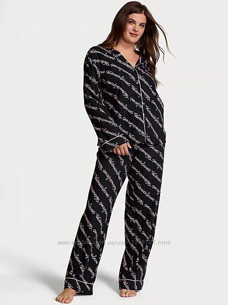 Фланелева піжамка victoria&acutes secret вікторія сікрет оригінал