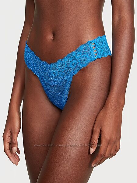 Мереживні трусики стрінги Victorias Secret оригінал 