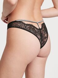 Мереживні трусики  бразильана зі стразами від Victorias Secret Оригінал 