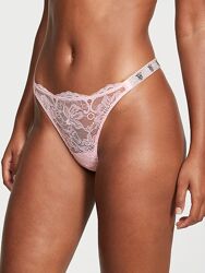 Мереживні трусики  бразильана зі стразами від Victorias Secret оригінал 