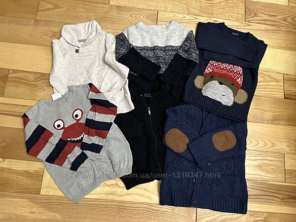 Свитер полувер кардиган h&m next old navy crazy8