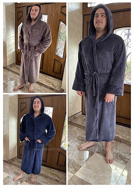 Чоловічі махрові халати. Мужские халаты