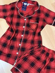 Жіночі піжами сорочка та шорти. Женские пижамы рубашка и шорты