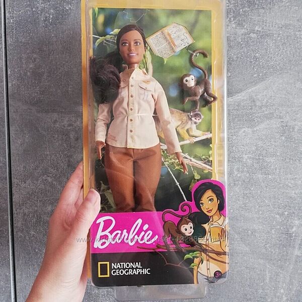 Лялька Barbie Дослідниця Зоолог GDM44