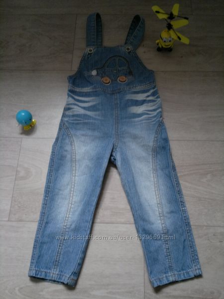 Джинсовый комбинезон Gloria Jeans для мальчика рост 86 см