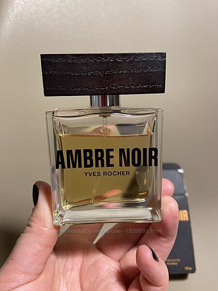 Ambre Noir Yves Rocher  хит аромат для мужчин от Ив Роше 