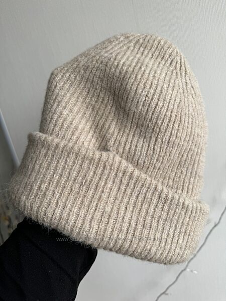 Zara шапка зимняя женская 