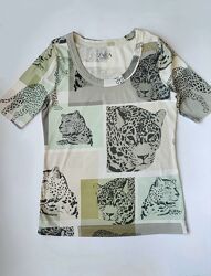 Фірмова футболка з леопардами бренд Zaida , оригінал.