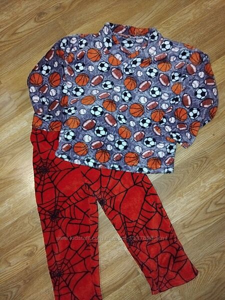 Піжама плюшова на 4-5 років Пижама Мягусенькая Спайдер Збірна 