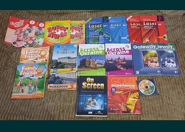 On Screen B2,  Laser, Gateway, Flyhigh, Gold experience,  Across Ukraine 