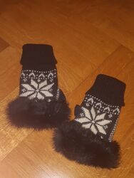 Рукавички,  перчатки, мітенки