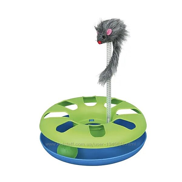 Іграшка для кішок Trixie Трек ігровий з мишкою Crazy Circle d24 см, h29