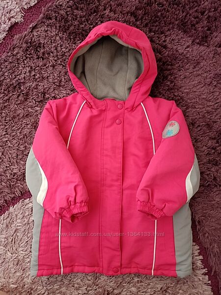 Куртка еврозима Baby club для девочки