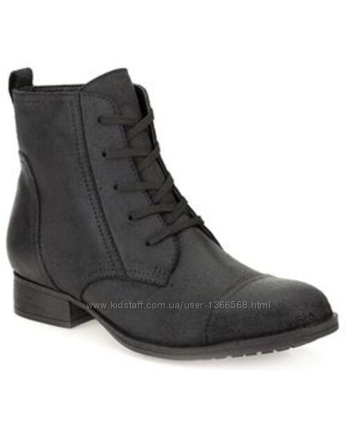 Шкіряні черевики Clarks Mimic Jazz Black Leather Casual Boots АКЦІЯ