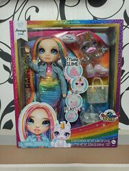 -35 АКЦІЯ Лялька Rainbow High Amaya Rainbow with Slime Kit & Pet - Рейнбоу
