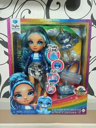 -35 АКЦІЯ Лялька Rainbow High Skyler Bradshaw, Blue with Slime Kit & Pet