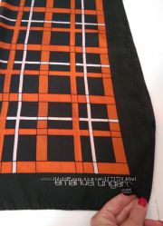 Оригинальный подписной шелковый дизайнерский платок Emanuel Ungaro 