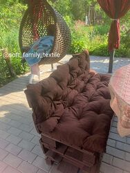 Подушки на стул, палет, поддон, ротанг, на садові меблі, меблі з лози