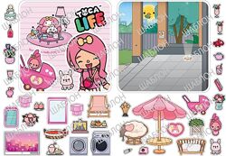 My melody мелоді тока бока toca boca на липучках електронна версія