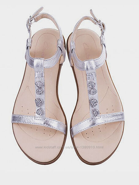 Босоножки Clarks 36-37размер 23см стелька