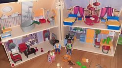 Playmobile  будинок домик. Ігровий майданчик. Игровая площадка. басейн 