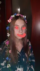 Ободок ліана на голову. Барвінок ,  маки незабудки