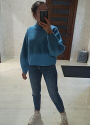 Джинси мом bershka 34 s-xs