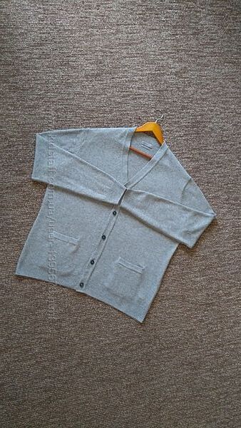 Marks&Spenser 100 вовна М&acuteякий затишний кардиган светр джемпер