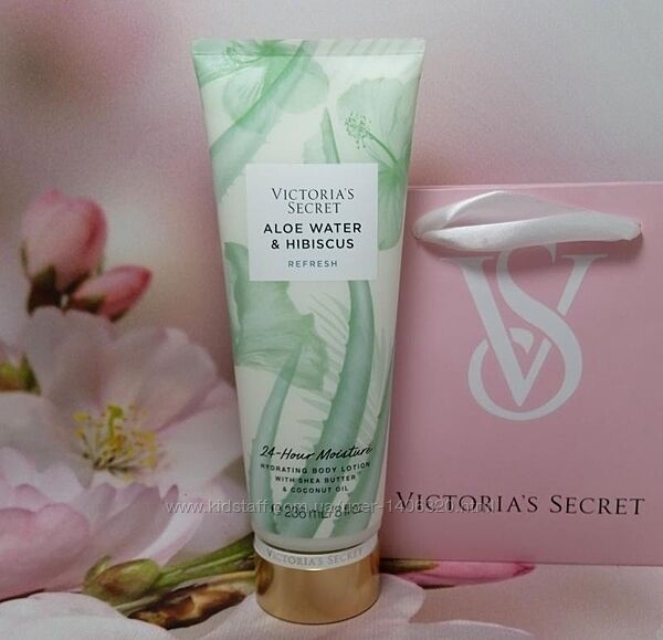 Victoria&acutes Secret увлажняющий лосьон для тела Aloe Water & Hibiscus