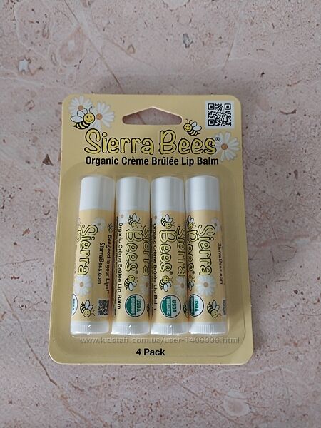 Sierra Bees набір органічних бальзамів