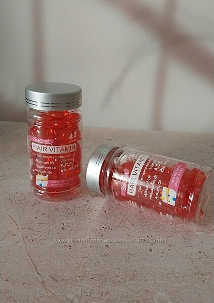 Корейські капсули для волосся