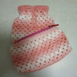 Набір для дівчинки, мішечок та косметичка, ручна робота