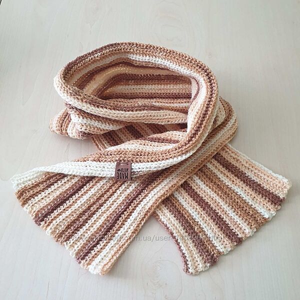 Шарф градієнтний, ручна робота